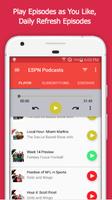 ECast: Listen to ESPN Podcasts capture d'écran 3