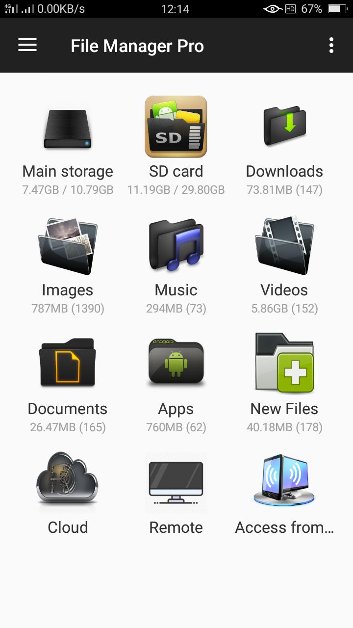 File Manager Pro.