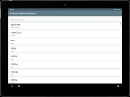 WiFi Router Passwords Database স্ক্রিনশট 3