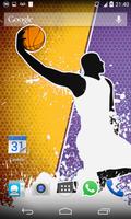 LA Basketball Wallpaper plakat