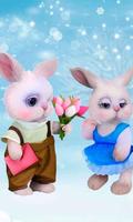 Valentines Rabbits Story imagem de tela 1