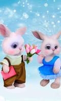 Valentines Rabbits Story imagem de tela 2
