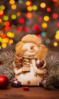 Winter Snowman live wallpaper syot layar 2