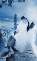 Wolf Husky Winter LWP पोस्टर