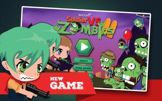 پوستر Soldiers vs Zombies