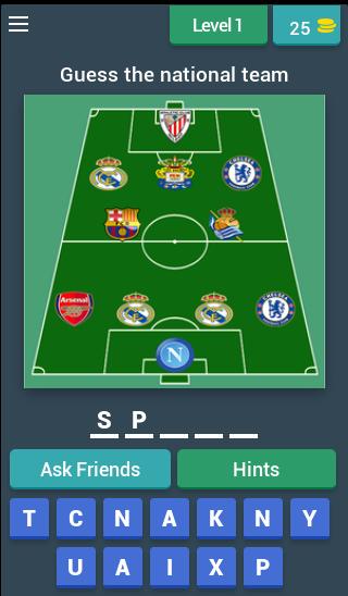 Guess the national football team for Android - APK Download