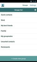 Quick Contacts تصوير الشاشة 2