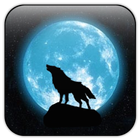 Moon&Wolf live wallpaper أيقونة