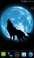 Moon&Wolf live wallpaper تصوير الشاشة 1