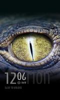 Crocodile Eyes Live Wallpaper poster