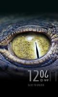 Crocodile Eyes Live Wallpaper capture d'écran 1
