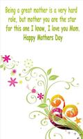 Mothers Day Greetings Affiche