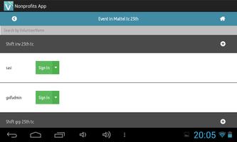 NonProfits App imagem de tela 2
