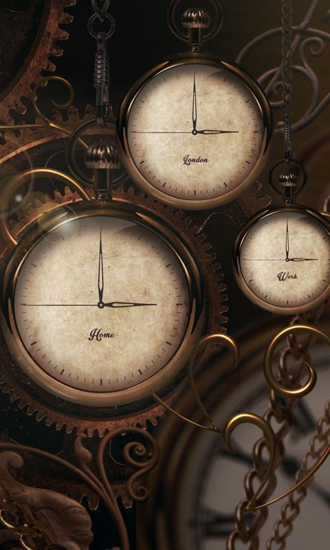 Gold Clock PRO - Live Wallpaper Latest Version  for Android