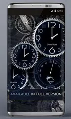 FREE Black Clock LiveWallpaper APK Herunterladen