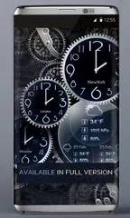 FREE Black Clock LiveWallpaper APK Herunterladen