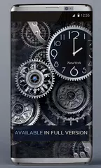 FREE Black Clock LiveWallpaper APK Herunterladen