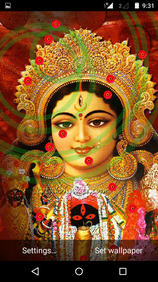 Durga Mata Live Wallpaper APK 1.11 für Android herunterladen – Die