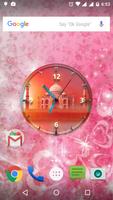 Tajmahal Clock Live Wallpaper imagem de tela 1