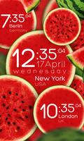 Watermelon live wallpaper capture d'écran 3