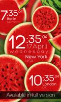 Watermelon live wallpaper capture d'écran 1