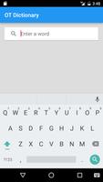 پوستر OT Dictionary