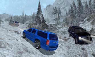 4x4 Escalade Snow Driving 3D capture d'écran 2