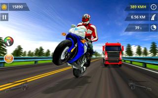 Racing in Moto Highway Racer capture d'écran 2