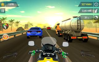 Racing in Moto Highway Racer capture d'écran 3