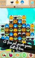 Pet Puzzle Match 3 Game capture d'écran 1