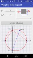 Vòng tròn Mohr ứng suất capture d'écran 3