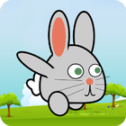 Hoppy Bunny - A Flappy Journey ไอคอน