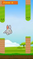 Hoppy Bunny - A Flappy Journey โปสเตอร์