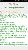 Tieng Viet Lop 4 Ekran Görüntüsü 1