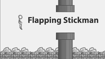 Flapping Stickman Affiche