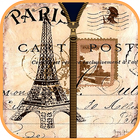 Cute Paris Zipper Screen Lock icon