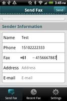 vFax - Free Fax to Anywhere screenshot 1