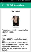 Air Call Accept Free capture d'écran 2