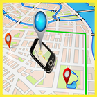 Mobile GPS Location Tracker-icoon