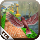 Bird Fly Shock 3D : speed run icono