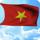 Lá cờ Việt Nam 3D آئیکن