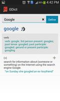 GDict - Google Dictionary capture d'écran 2