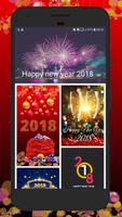 Happy New Year 2018 Wallpaper capture d'écran 2