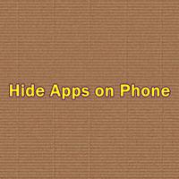 Hide Apps on Phone Affiche