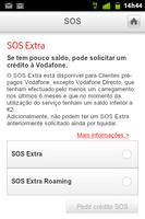 Vodafone SOS Saldo Ekran Görüntüsü 2