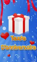SMS D'anniversaire poster