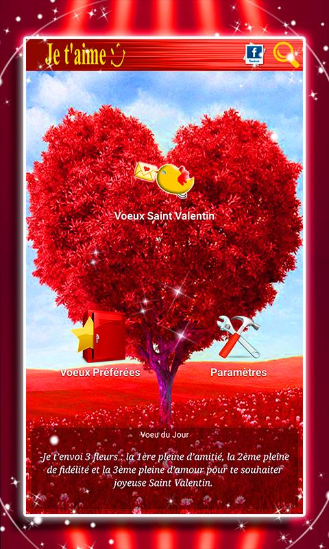 Voeux Saint Valentin 2018 For Android Apk Download