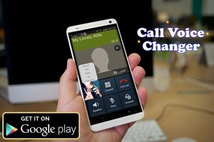 Call Voice Changer Male to Female Affiche