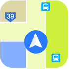 Voice GPS Navigation Driving Routes Maps Tracking icon