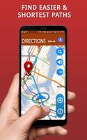 Voice GPS Navigation Driving Routes Maps Tracking syot layar 2